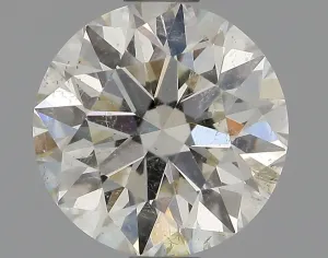 0.80 Carat K I1 Round Diamond