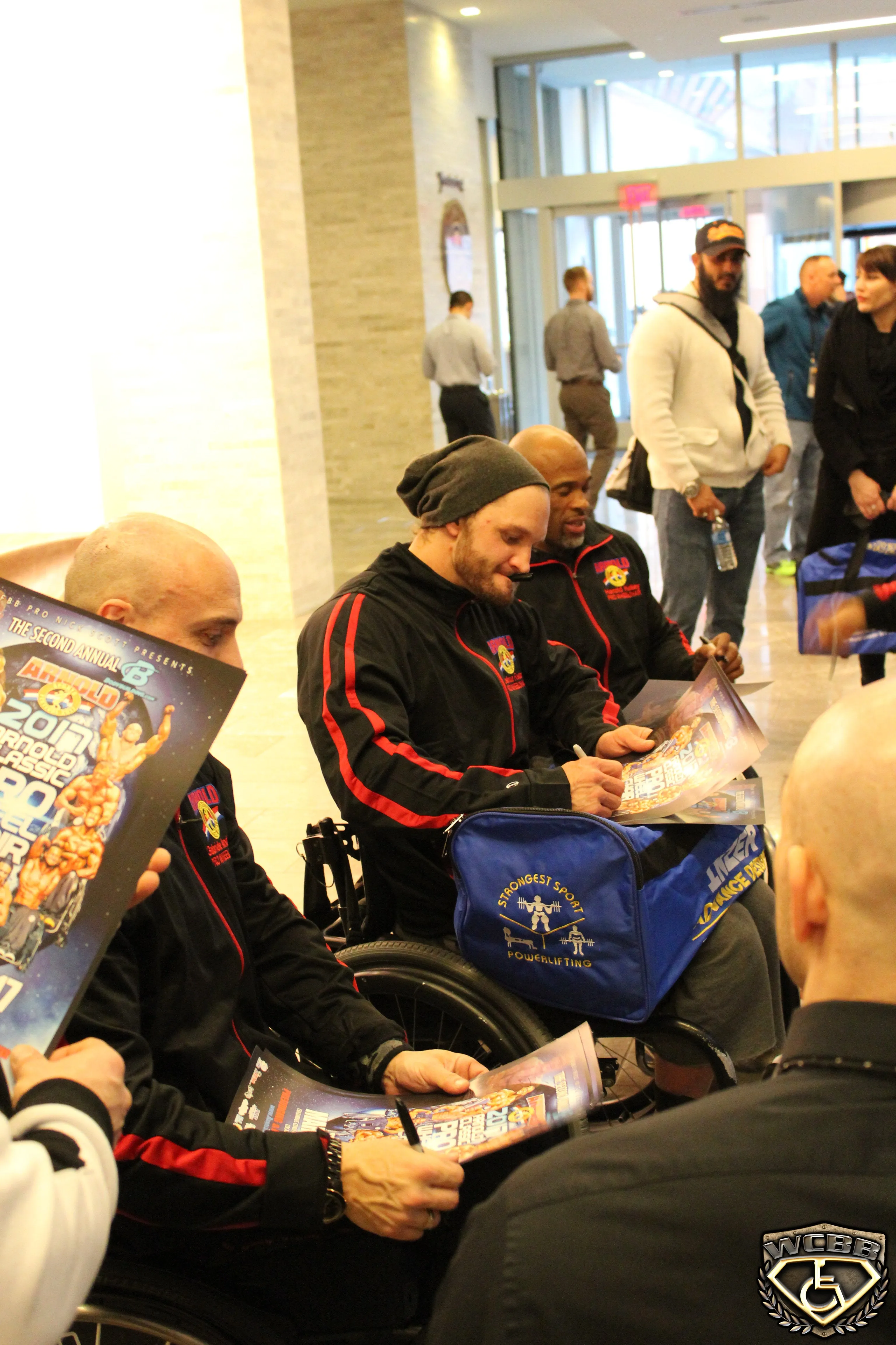 2017 Arnold Classic Pro Wheelchair - 11x17 Signed Posters