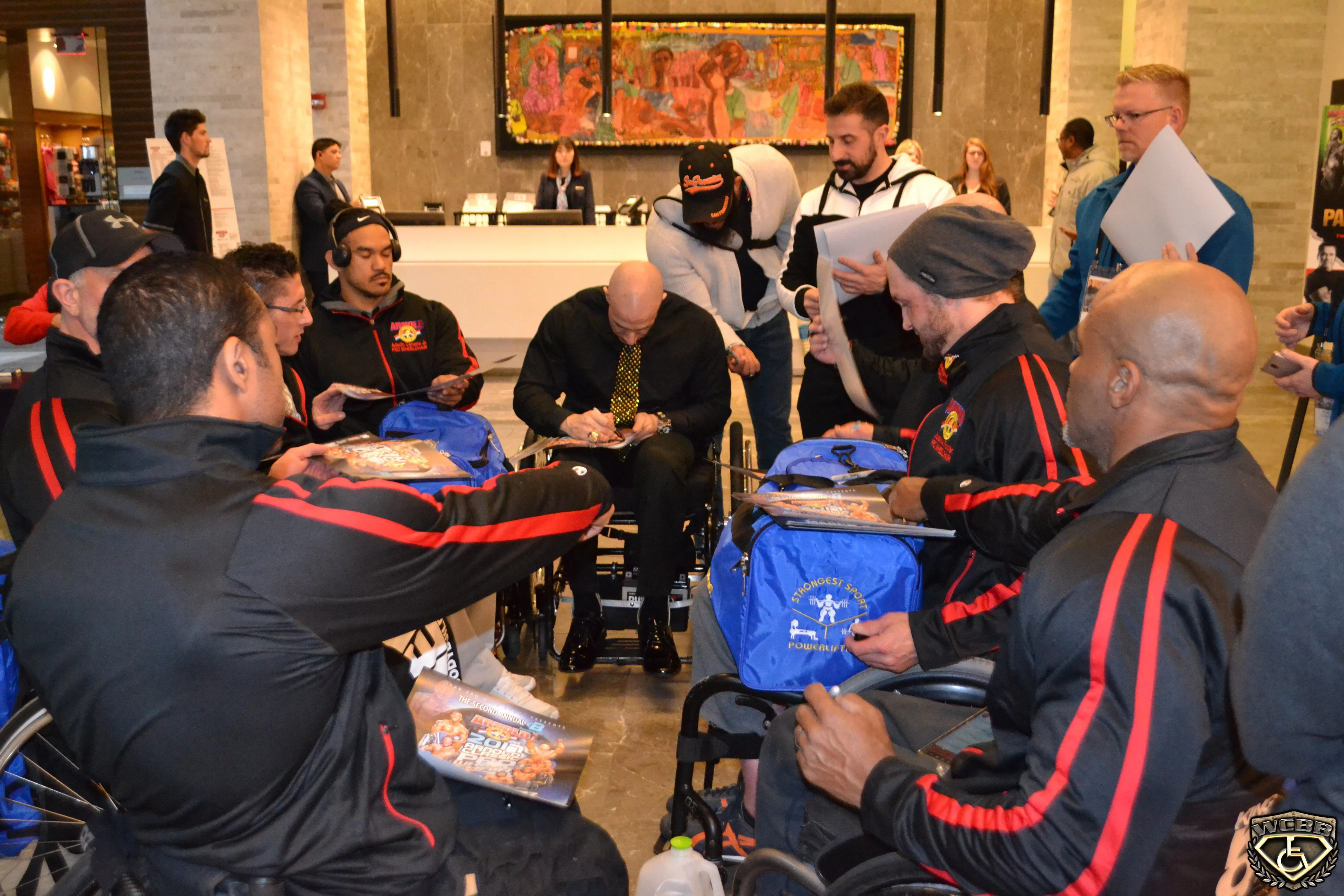 2017 Arnold Classic Pro Wheelchair - 11x17 Signed Posters