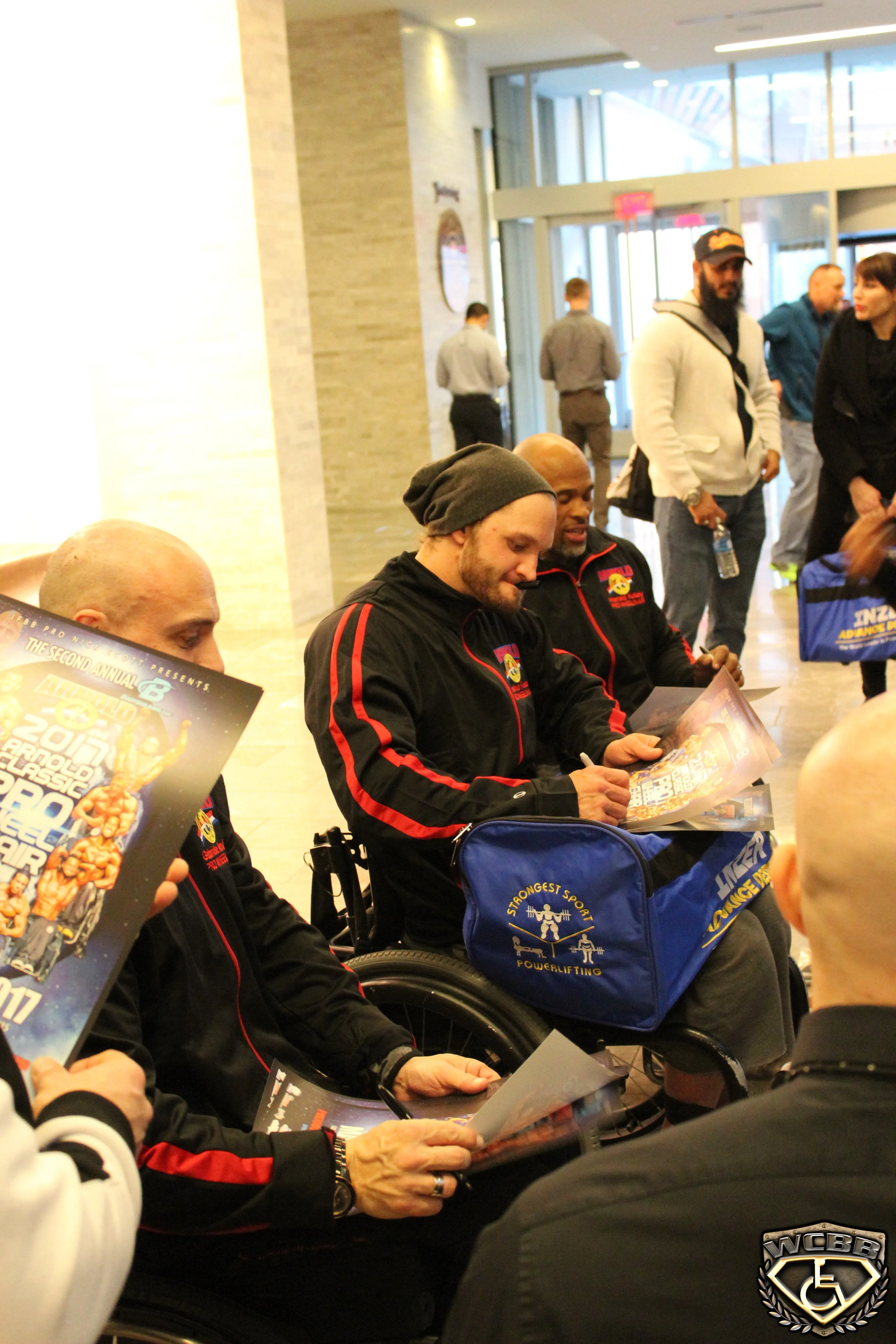 2017 Arnold Classic Pro Wheelchair - 11x17 Signed Posters