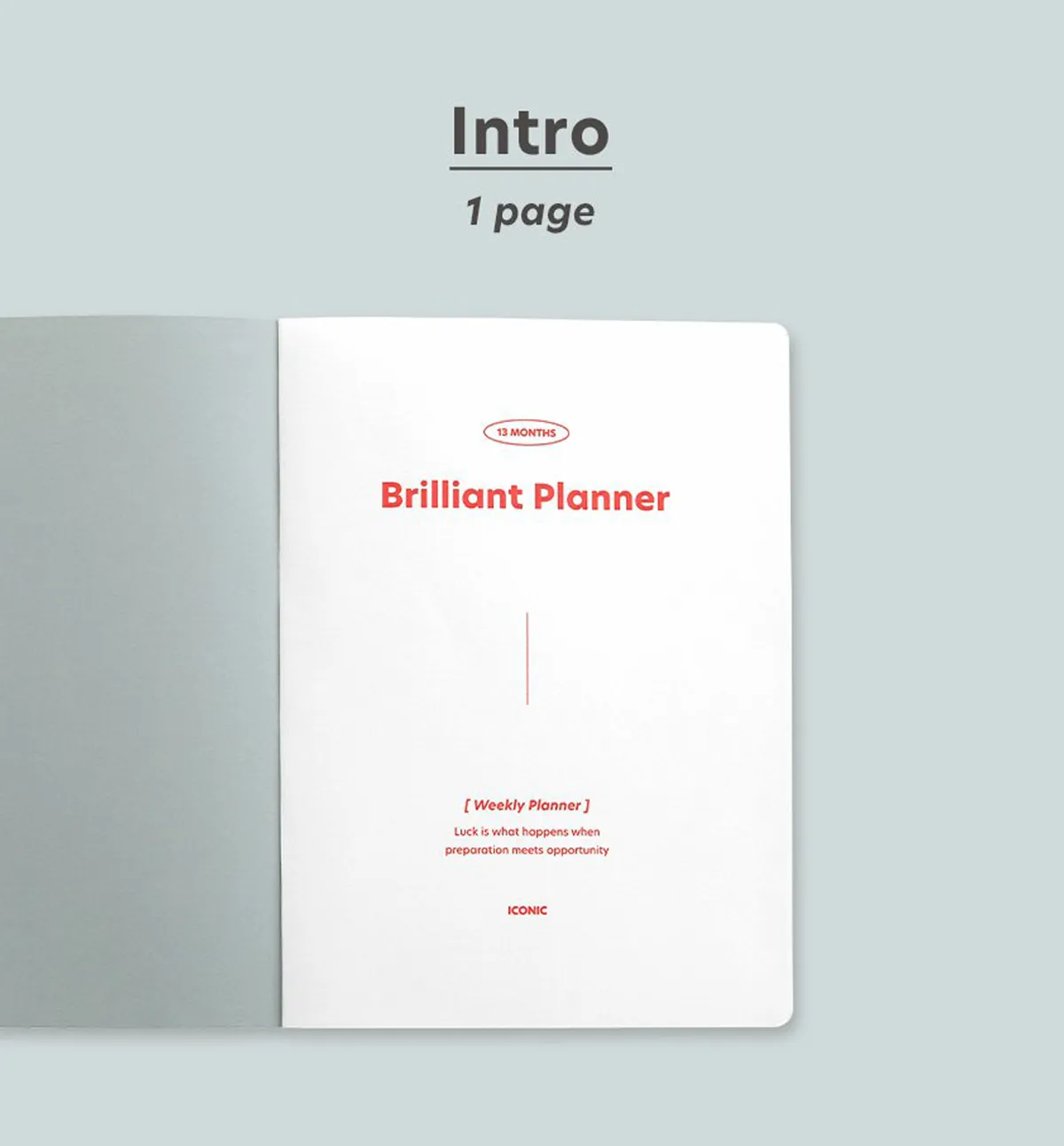 2025 Brilliant Weekly Planner