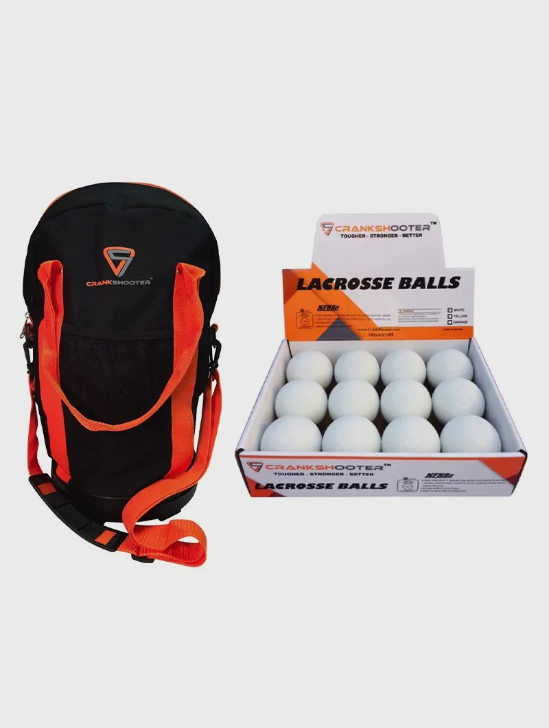 Ball Bag   60 Balls Combo, Perfect for Coaches, by Crankshooter®