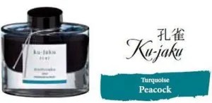 Bottled Ink Iroshizuku Peacock (kujaku)
