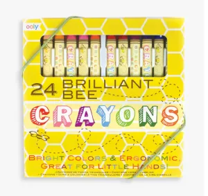 Brilliant Bee Crayons - Set of 24