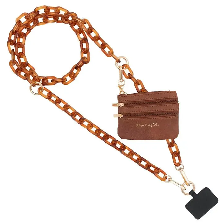 Clip & Go Crossbody Ice Chain with Pouch by Save the Girls