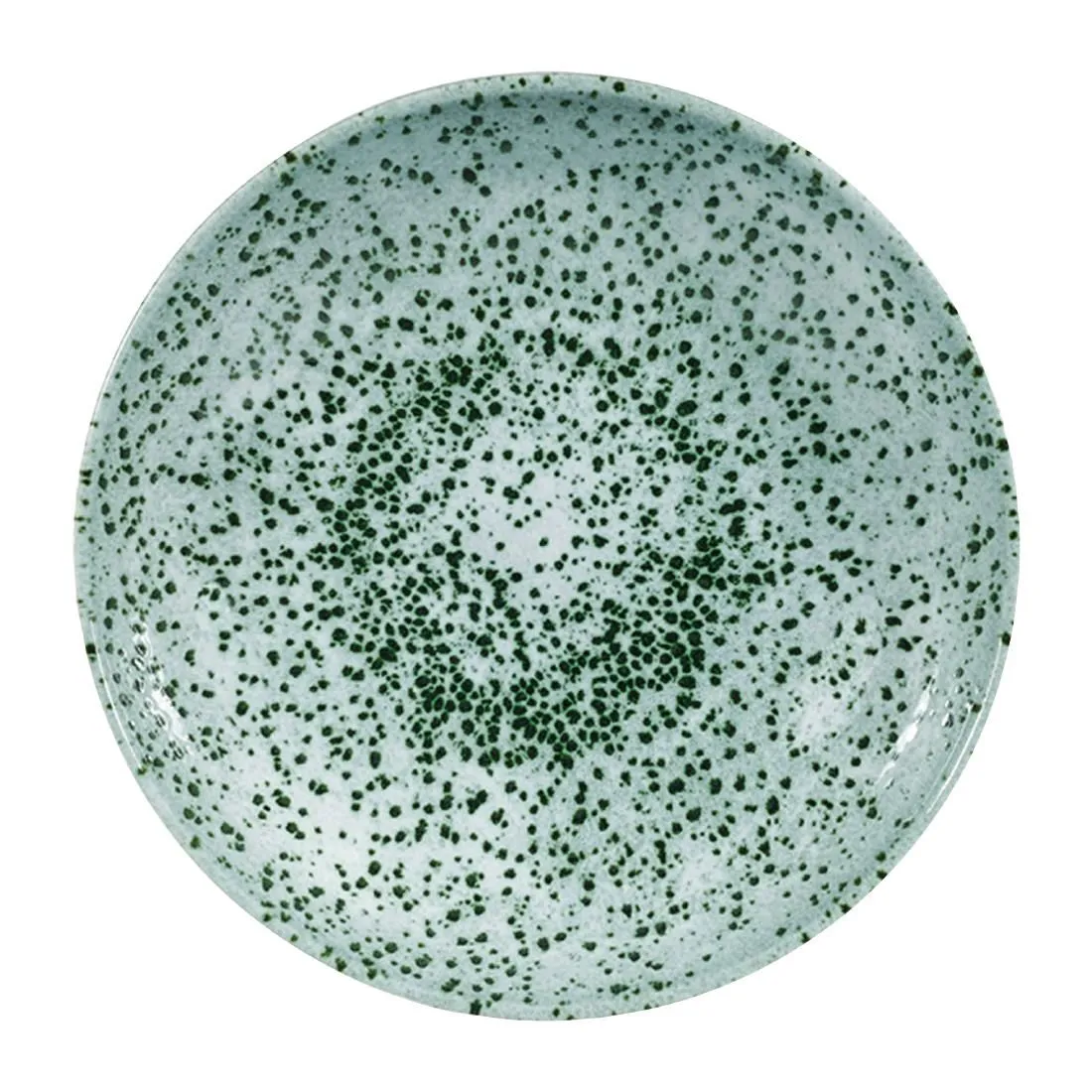 FC116 Churchill Studio Prints Mineral Green Coupe Plates 217mm (Pack of 12)