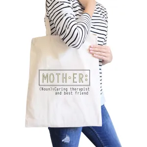 Mother Therapist Canvas Bag Unique Mothers Day Gifts From Daughters