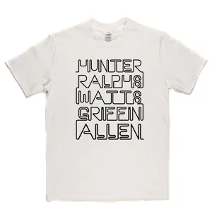 Mott the Hoople Line Up T-shirt