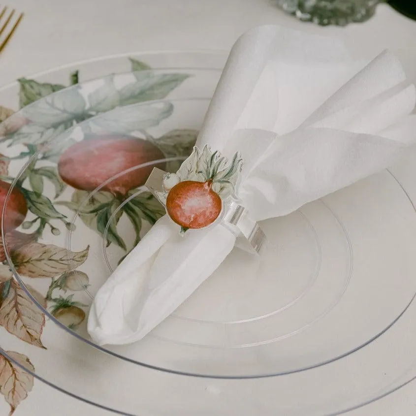 Pomegranate Napkin Rings