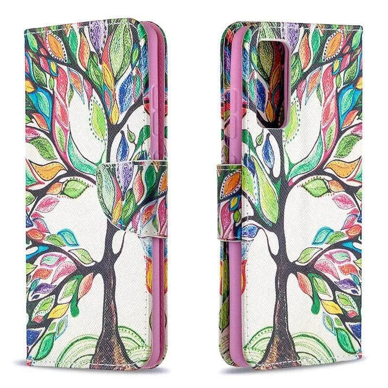 Printed Nature Leather Case Galaxy S20 FE Lite