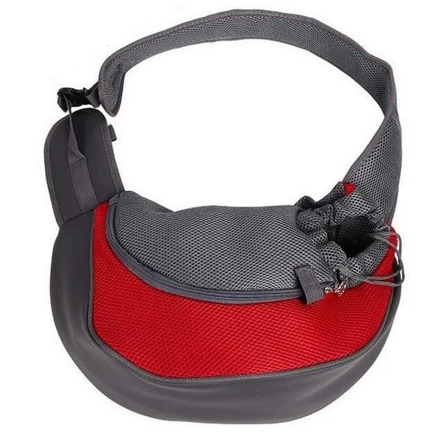 Shoulder Sling Front Mesh Cat Carrier