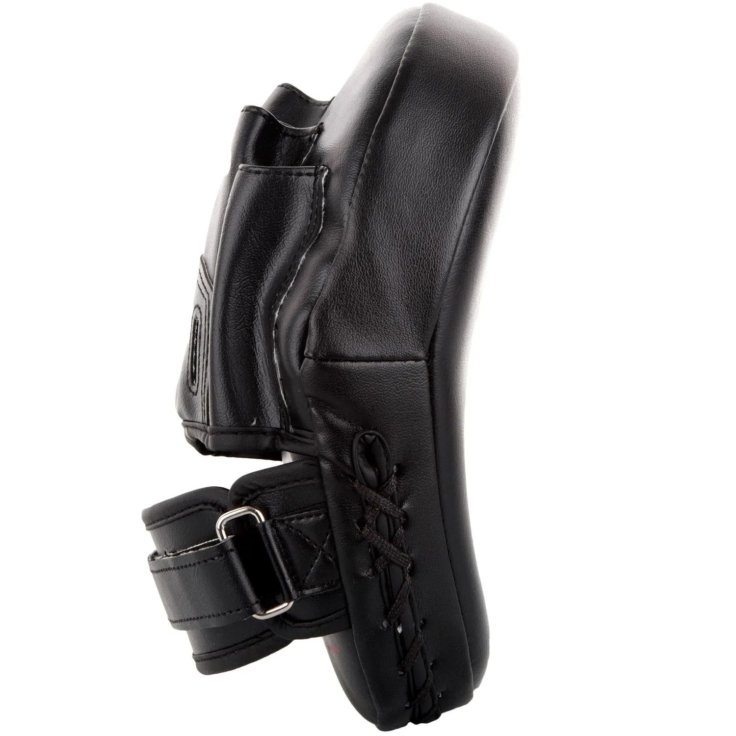 Venum Light Focus Mitts - Black/Red (Pair)