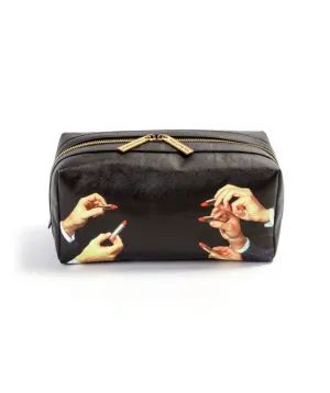 Wash Bag - Black Lipsticks